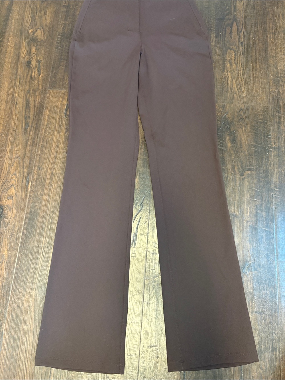 Lululemon Women’s 0 Brown Bootcut Smooth Fit Pull-On Dress Pants inseam 31